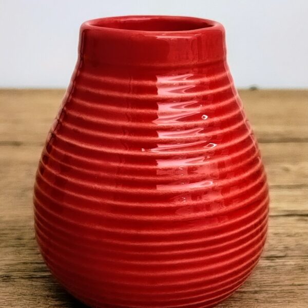 Matero ceramiczne czerwone 350ml