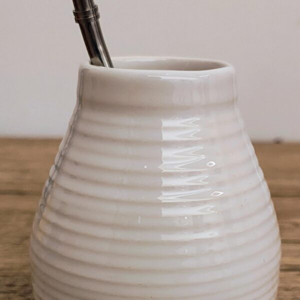 Matero ceramiczne białe 350ml